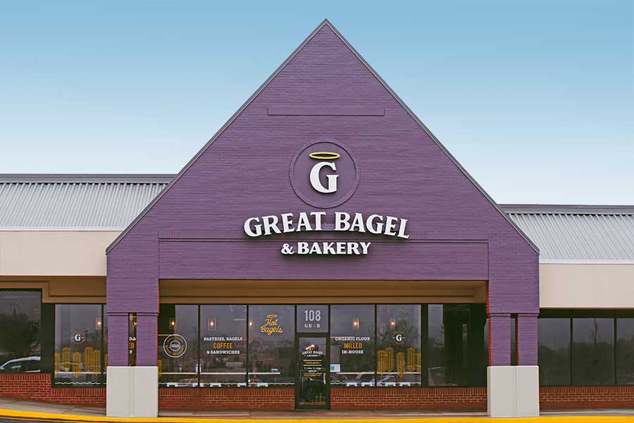 Welcome to Great Bagel & Bakery! Boston Road storefront