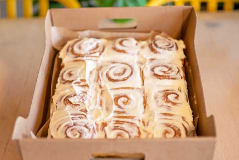 Cinnamon Rolls. Baked from scratch in house, our desserts are rich, delectable and sweet... they’re just as great as our bagels! Great Bagel & Bakery in Lexington, KY